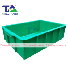 Thùng Nhựa Đặc YM003 (KT: 455 x 305 x 125mm)