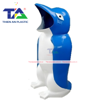 Thùng Rác Hình Chim Cánh Cụt (KT: 570 x 480 x 1090 mm)