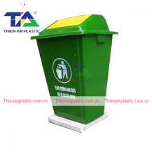 Thùng Rác Composite Nắp Lật 60 Lít (KT:300 x 450 x 750mm)