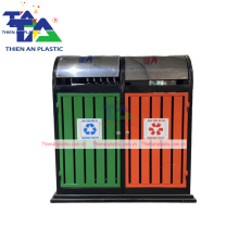 Thùng Rác Phân Loại 2 Ngăn(KT: 900 x 480 x 890mm)