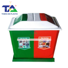 Thùng Rác Composite 2 Ngăn (KT: 720 x 450 x 750mm)