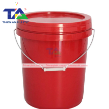 Thùng (Xô Nhựa) 18 Lít Màu Đỏ (KT: Ø310 x 345 mm)