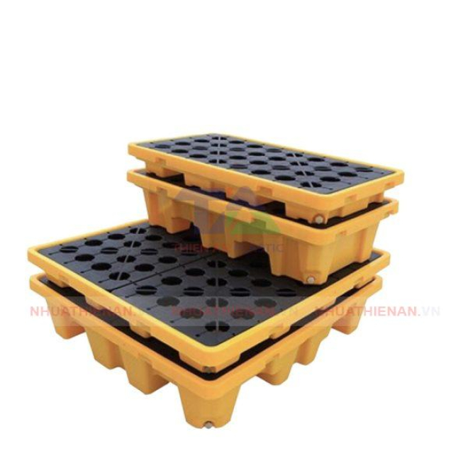 Pallet Nhựa Chống Tràn Dầu