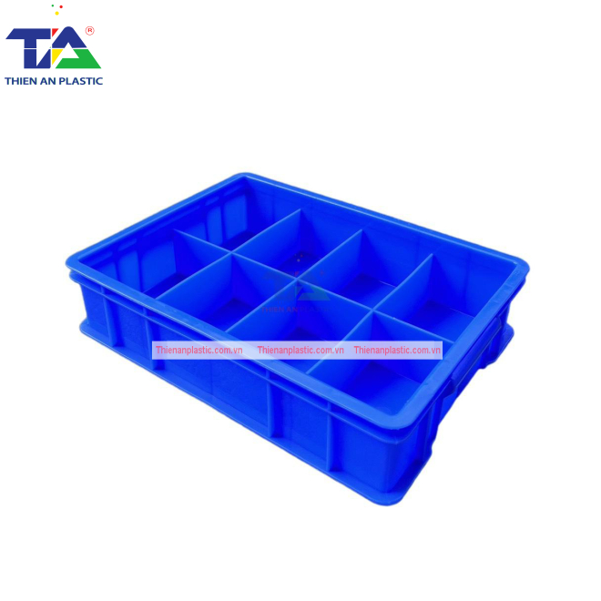 Thùng Nhựa Chia Ngăn TA 02 (KT: 375 x 277 x 85mm)