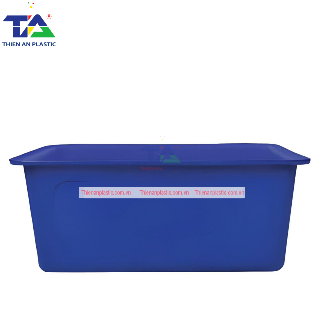 Thùng Nhựa Chữ Nhật 1000 Lít Cao (KT: 134 x 96 x 72cm)