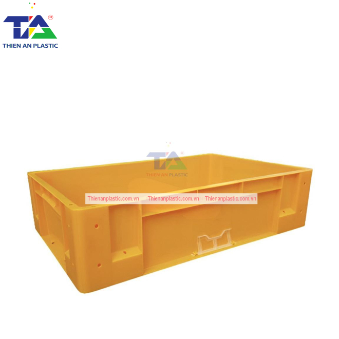 Thùng Nhựa Đặc NTC (KT: 765 x 482 x 200mm)