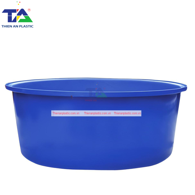 Thùng Nhựa Tròn 2000 Lít (Ø190 - 165 x H83cm)