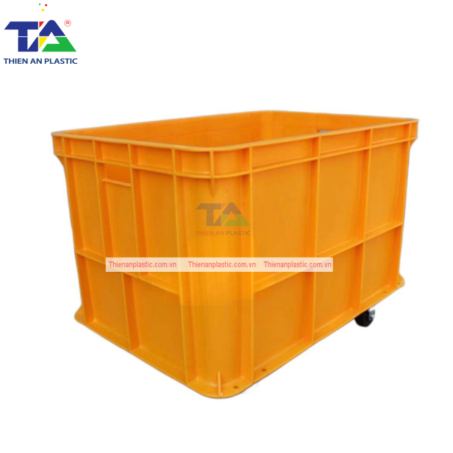 Thùng Nhựa Đặc NJB 100 (KT: 685 x 485 x 415mm)