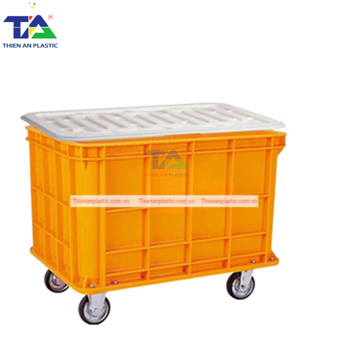 Thùng Nhựa Đặc NJB 400 (KT: 1095 x 795 x 640mm)