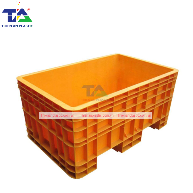 Thùng Nhựa Đặc NJB 600 (KT: 1495 x 945 x 690mm)