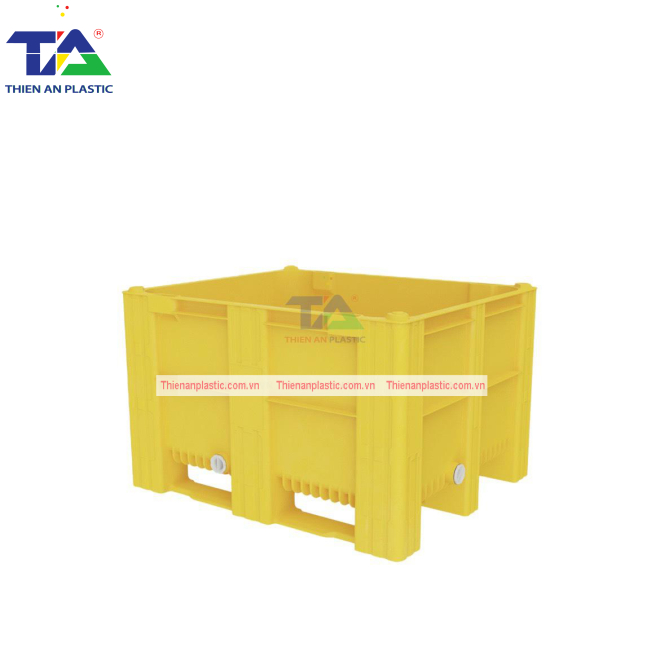 Thùng Nhựa Pallet Dolav (KT: 1200 x 1000 x 740mm)